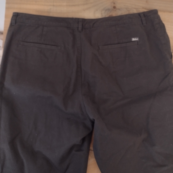 Woolrich Army Green High Waisted Flannel Lined Pants Size 16 W 38" L 32" - Picture 4 of 12